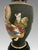 Black Large Japanese Satsuma 'Moriage' Black and Gold Kannon Table Lamp, Signed For Sale - Image 8 of 12