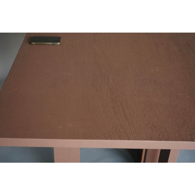 Bossche School Merbau Dining Table from Hans van der Laan & Harry van Hal, 1979 For Sale - Image 15 of 18