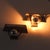 Silver French Space Age Wall Lights, 1970s, Set of 2 For Sale - Image 8 of 13