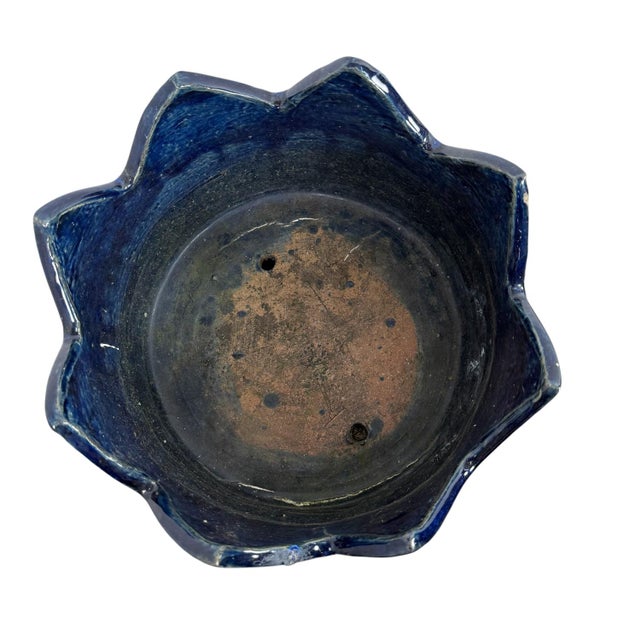 Antique French Glazed Ceramic Chimney Pot, 1890s For Sale - Image 3 of 9