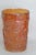 Imperial Carnival Glass Marigold Orange Windmill Pattern Tumbler For Sale - Image 4 of 11