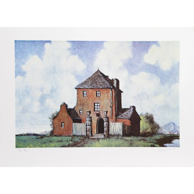 Modern George Deem, Random House, Lithograph For Sale - Image 3 of 3