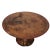 Rustic Antique Wood Carved Pedestal Cake Plate For Sale - Image 3 of 4