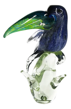 Murano Glass Toucan Sculpture by MadeForSoul