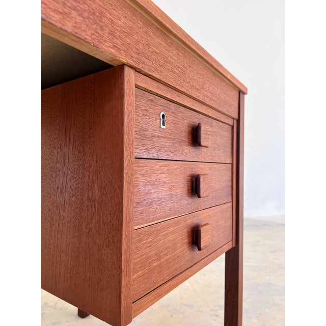 Teak Desk from Domino Møbler, 1960s For Sale - Image 10 of 11