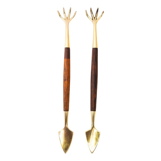 Mid-Century Danish Bonsai Gardening Tools, 1950s, Set of 2 For Sale