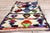 Vintage Azilal Boucherouite Moroccan Rug, 03'01 X 07'02 For Sale - Image 9 of 10