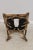 Theodore Alexander Antler Chair W. Animal Hide For Sale - Image 14 of 15