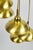 Metal Gold Cascade Lamp, 1980s For Sale - Image 7 of 14