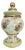 Vintage MacKenzie Childs Sweetpea Honeymoon Canister For Sale