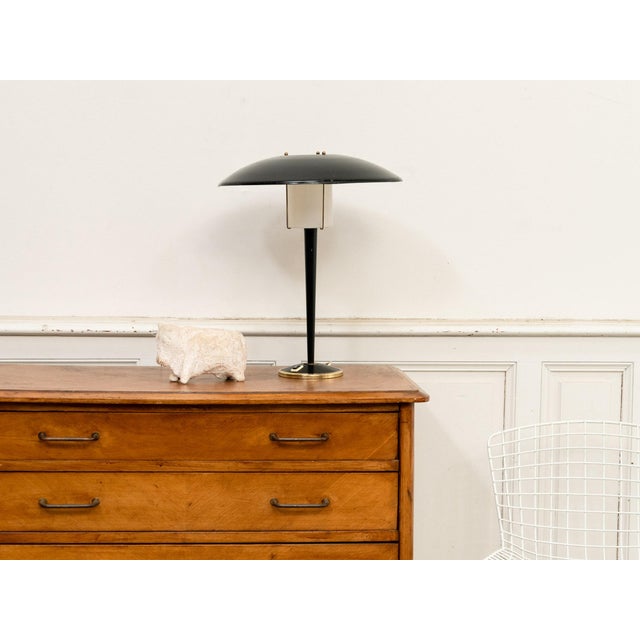 Vintage Caillat Edition Desk Lamp by Jean-Boris Lacroix, 1950 For Sale - Image 9 of 10