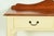 Ethan Allen American Colonial Cream Lacquered Maple Sideboard Buffet Server or Console Table For Sale - Image 9 of 15