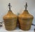 Boho Chic Vintage Rattan Wrapped Table Lamps - A Pair For Sale - Image 3 of 11
