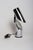 Oscar Torlasco Vintage Italian Chrome and Glass Collapsible Table Lamp by Oscar Torlasco For Sale - Image 4 of 18