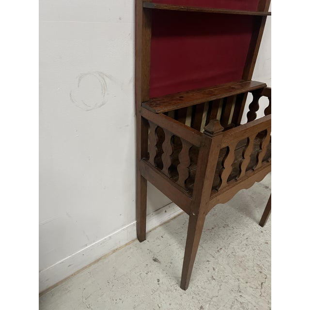 Wood Picardy Stem-Trapped Oak Cabinet, 1700s For Sale - Image 7 of 12