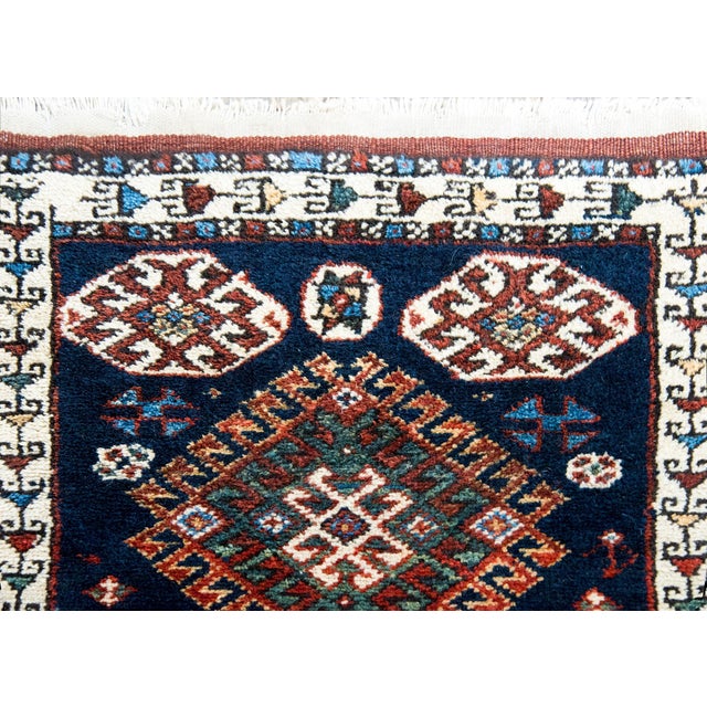 Early 20th Century Persian Qashqai Rug For Sale - Image 10 of 16