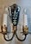 Art Deco Venetian Art Deco Etched Mirrored Wall Sconces - a Pair For Sale - Image 3 of 14