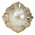 Late 20th Century 18k South Sea Pearl Ring, Size 6.5 For Sale