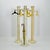 Space Age Italian Modern white ABS Coat Rack with Umbrella Stand. The hooks and discs can be folded away. Consist of 6...