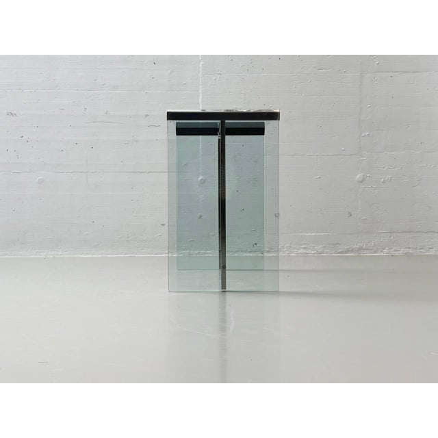 Glass Desk by Gallotti & Radice, Italy, 1970s For Sale - Image 5 of 16