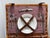 Large Classic Vintage Americana Wood Wicker Picnic Basket With Accoutrements For Sale - Image 11 of 11