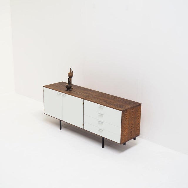 Sideboar in Wengé Woodd by Cees Braakman for Pastoe, 1960s For Sale - Image 9 of 10