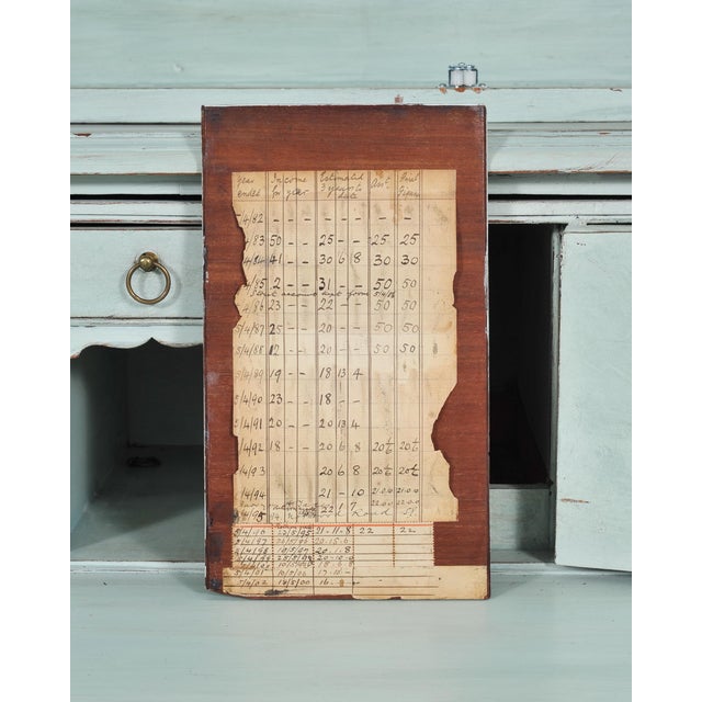 19th Century Georgian Astral Glazed Painted Bookcase With Secretary For Sale - Image 14 of 18
