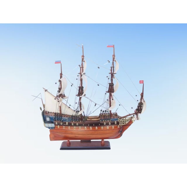 Own a piece of naval history with this breathtaking, handcrafted model of the Ingermanland. Representing the majesty of...