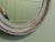Victorian Oval Overpainted Wall Mirror For Sale - Image 5 of 8