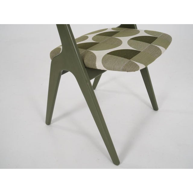Danish Green Chair, 1970s For Sale - Image 13 of 14