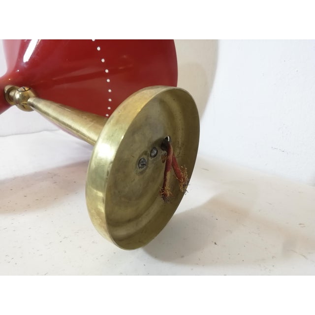 AD/1 Wall Lamp by Oscar Torlasco for Lumen, Italy, 1950s For Sale - Image 11 of 15