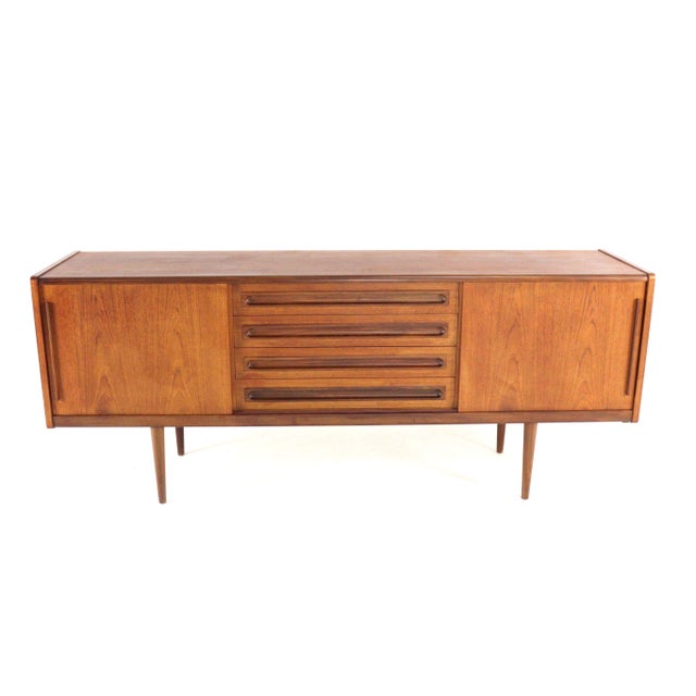 Brown Sideboard by Johannes Andersen For Sale - Image 8 of 16