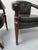 Vintage Tufted Leather Barrel-Back Tub Armchairs, Pair, C. 1970s For Sale - Image 12 of 18