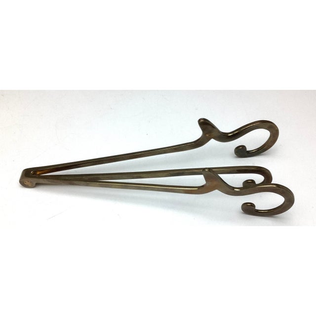 Vintage Brass Table Top Easel For Sale - Image 4 of 4