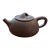 Late 20th Century Zhang Yancheng Chaozhou Zhuni Hand-Pulled Engraved Teapot For Sale