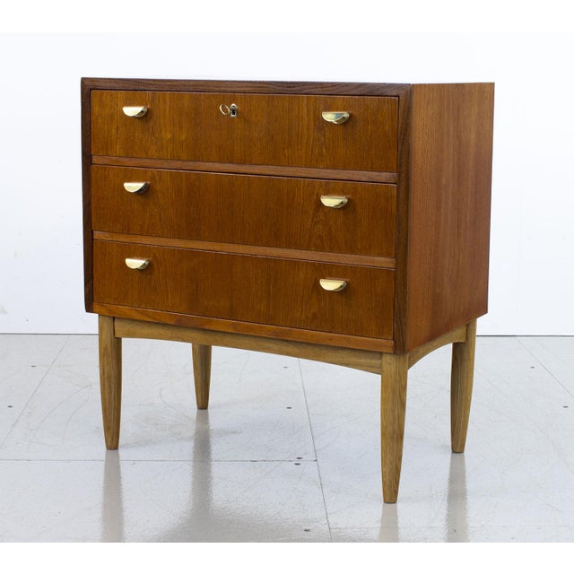 Mid-Century Danish Teak Chest of Drawers, 1960s For Sale - Image 12 of 12