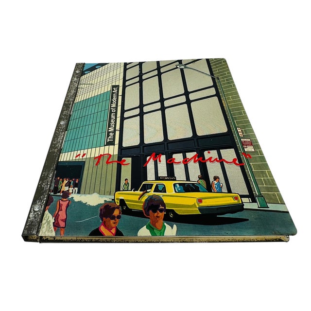 1960s 1968 the Machine as Seen at the End of the Mechanical Age MoMA Exhibition Catalog - Rare Metal Cover - k.g. Pontus Hulten 1st Ed For Sale - Image 5 of 13
