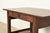 Gustav Stickley Antique Mission Oak Arts & Crafts Writing Desk or Library Table, Newly Refinished For Sale - Image 10 of 14