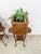 French Provincial Planter Box Stand Side Table Copper Tray Vintage Pair For Sale - Image 9 of 12