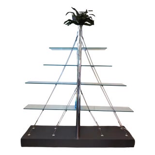 Magnolia 4-Story Pyramid Library by Andrea Branzi for Memphis, 1980s For Sale