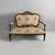 Italian 19th Century Style Sofa in Floral Fabric and Wood, 1930s For Sale - Image 18 of 18