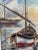 English Tender Sailboat Oil on Canvas For Sale - Image 4 of 5