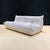This Togo sofa has been restored with parts of new foam and reupholstered in cow leather , preserving its shape and iconic...