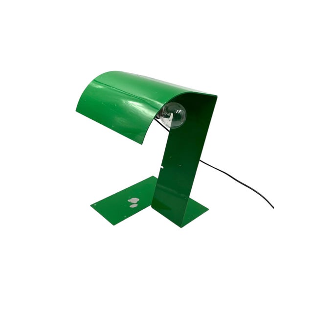 Stilnovo Blitz Table Lamp in Emerald Green by Trabucchi, Vecchi, Volpi for Stilnovo, Italy, 1972 For Sale - Image 4 of 17