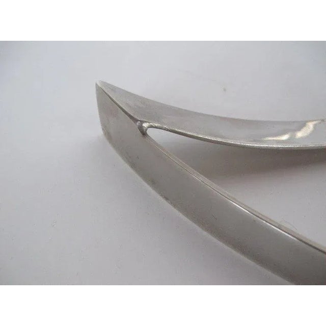 Mid-Century Modern 1960s Mid-Century Modern Paul Sisko Stainless Steel Sculpture For Sale - Image 3 of 9
