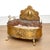 Mid 19th Century 19th Century Continental Embossed Brass Jardiniere With Paw Feet For Sale - Image 5 of 6