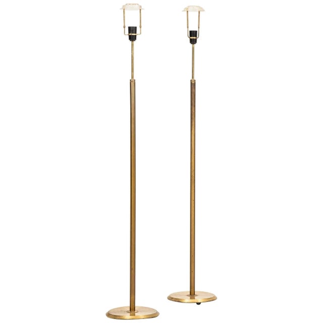 Norwegian Floor Lamps by Svend Mejlstrøm for Mejlstrøms Belysning, 1960s, Set of 2 For Sale - Image 8 of 8