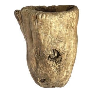 Natural Tree Stump Planter For Sale