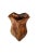 Mid-Century Modern 1960’s Olive Wood Carved Vase in the Style of Alexandre Noll, France For Sale - Image 3 of 13