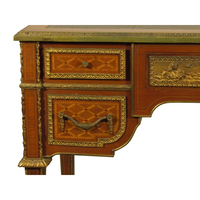 Early 20th Century Louis XVI Style Writing Table For Sale In Boston - Image 6 of 12